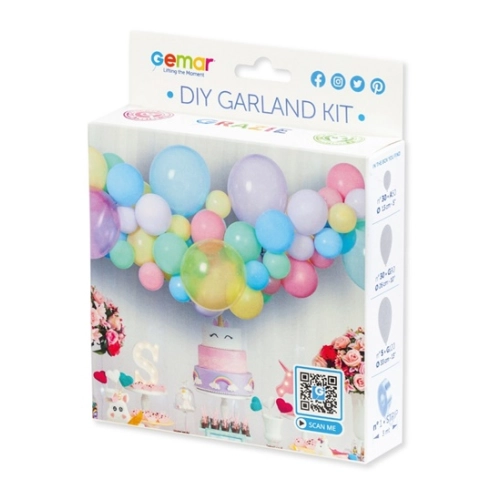 Balony girlanda dekoracja ślub wesele roczek 65x